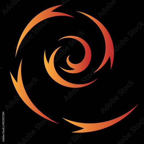 Flammen-Tribal