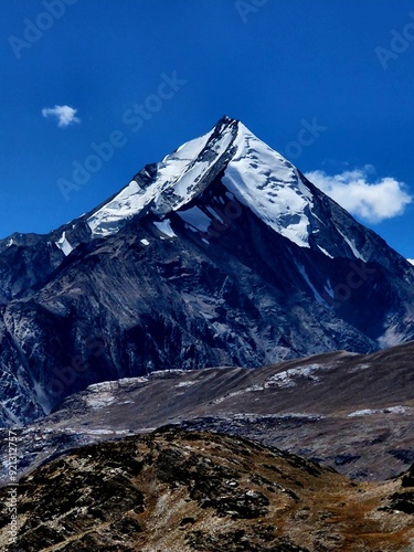 chandra bhaga peak near chandrataal spiti valley  photo