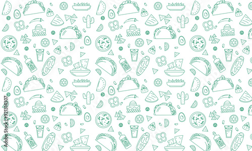 Mexican food pattern