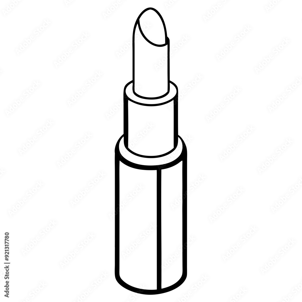 Lipstick Vector Illustration Beauty Makeup Cosmetics Design Fashion Woman Essentials Art Lipstick Vector Illustration Beauty Makeup Cosmetics Design Fashion Woman Essentials Art