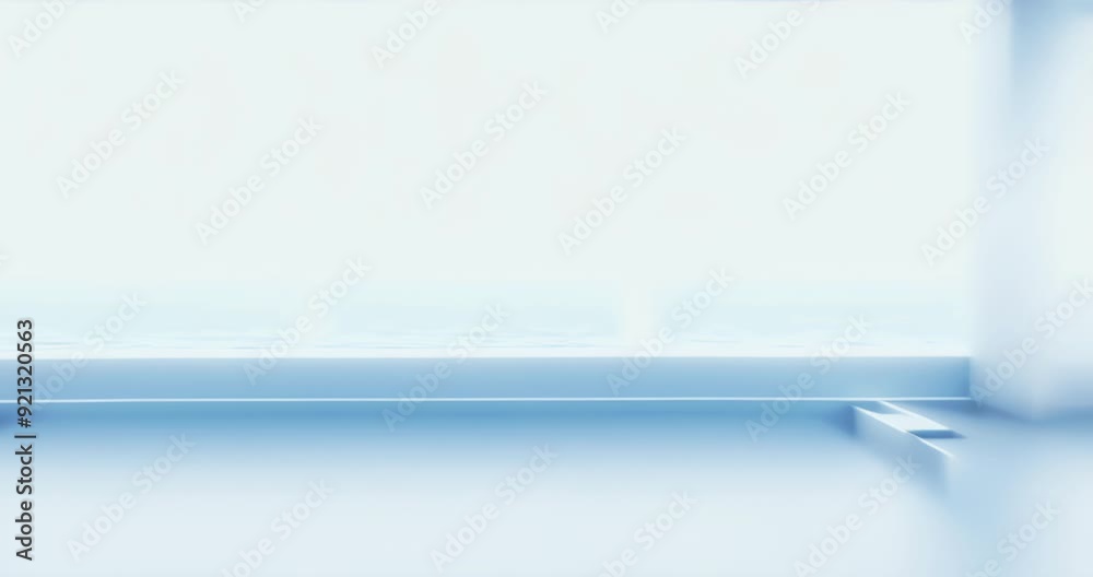 Modern Office Space & Business Success. Bright and Spacious Office Interior: Modern Design with Large Windows and Natural Light. Business, Success, Corporate Concept.