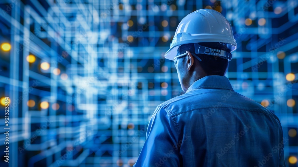 Innovating Through Data: Engineer Utilizing CAD Software for Detailed Design Plans with Graphs and Charts Innovating Through Data: Engineer Utilizing CAD Software for Detailed Design Plans with Graphs and Charts