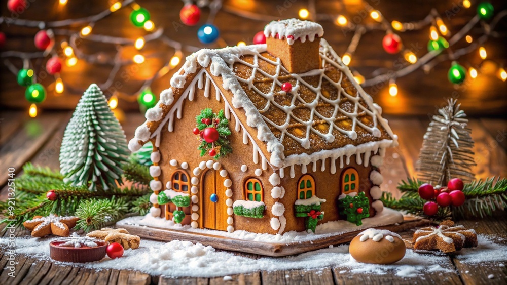 Christmas, Gingerbread house. Christmas, Gingerbread house.