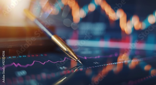 Financial Trading Chart Analysis During Evening Business Hours