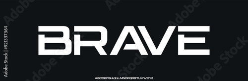  Modern Bold Font. Regular Italic Number Typography urban style alphabet fonts for fashion, sport, technology, digital, movie, logo design, vector illustration 