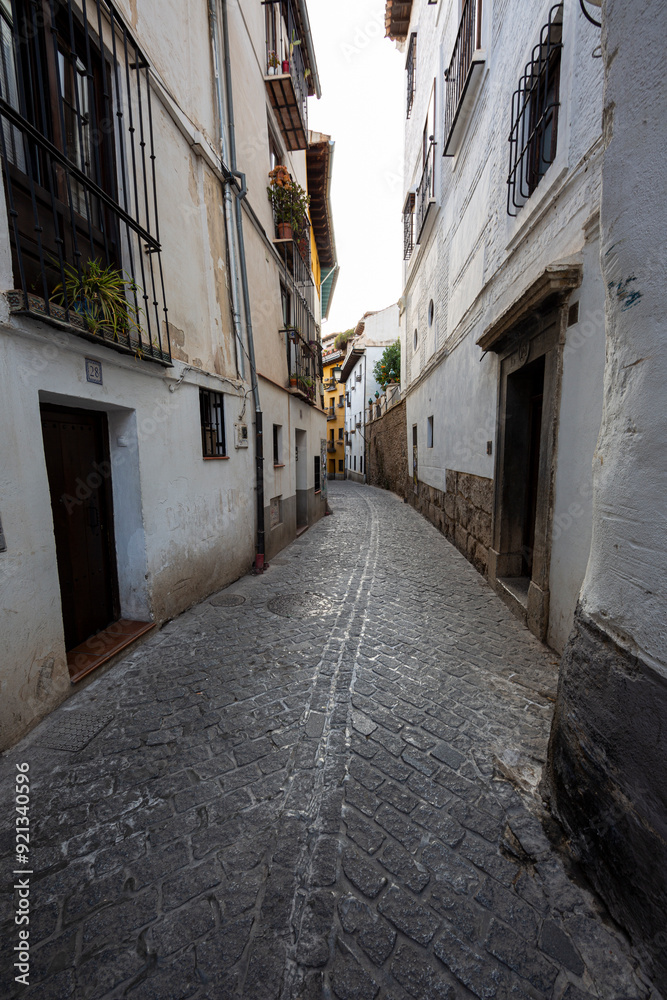 Obraz premium De paseo por el Albaicín de Granada