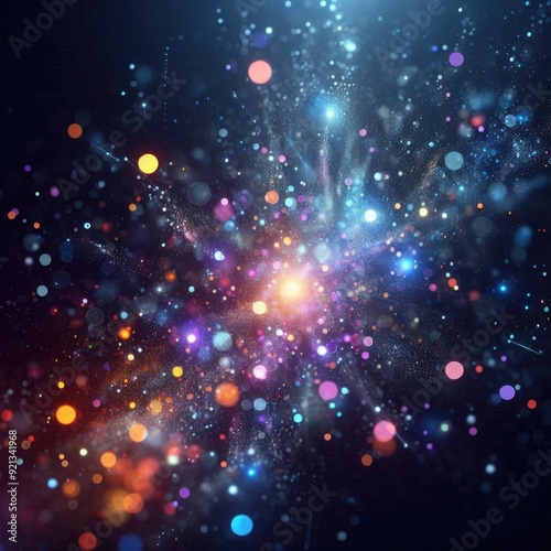 background with stars
