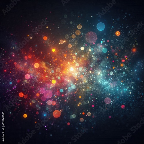 abstract background with stars