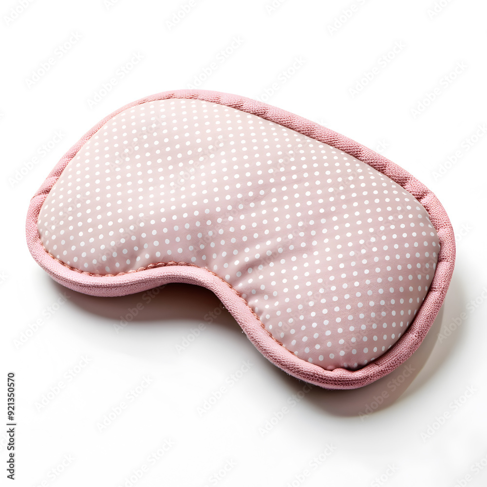 soft sleep mask isolated on white background soft sleep mask isolated on white background