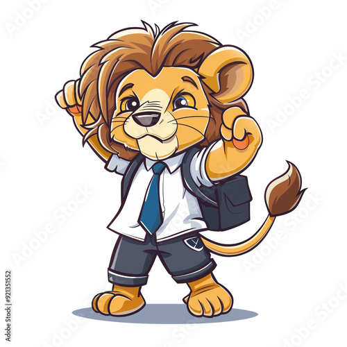 cartoon lion cartoon photo