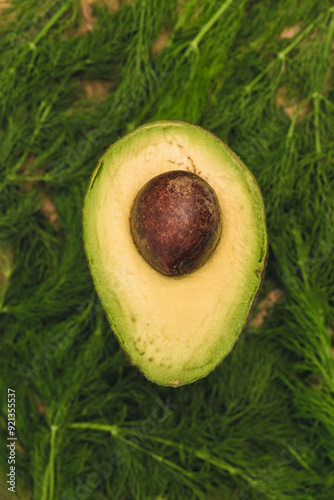 Avocado Cut In Half