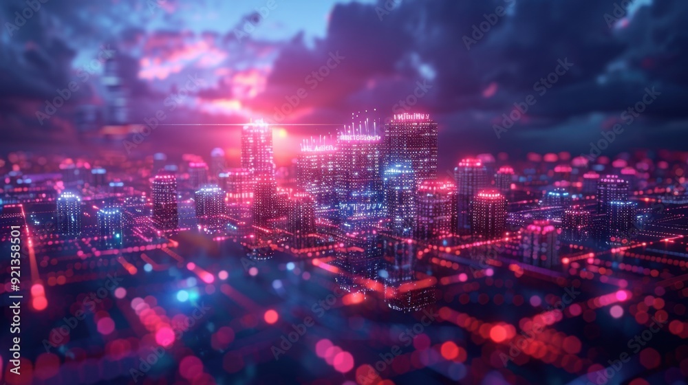 3d concept of big data cloud storage 3d concept of big data cloud storage