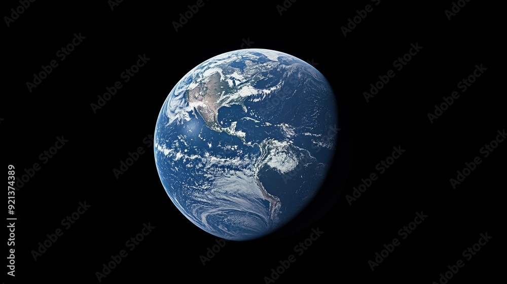 Stunning View of Earth from Space Stunning View of Earth from Space