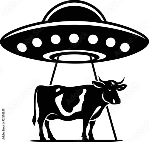 UFO Cow Abduction