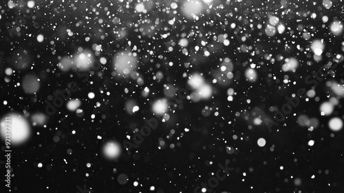 snow flakes on the window