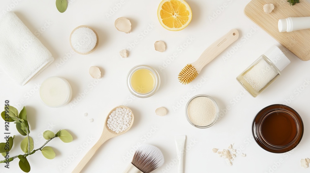 Natural Skincare Ingredients Layout Natural Skincare Ingredients Layout