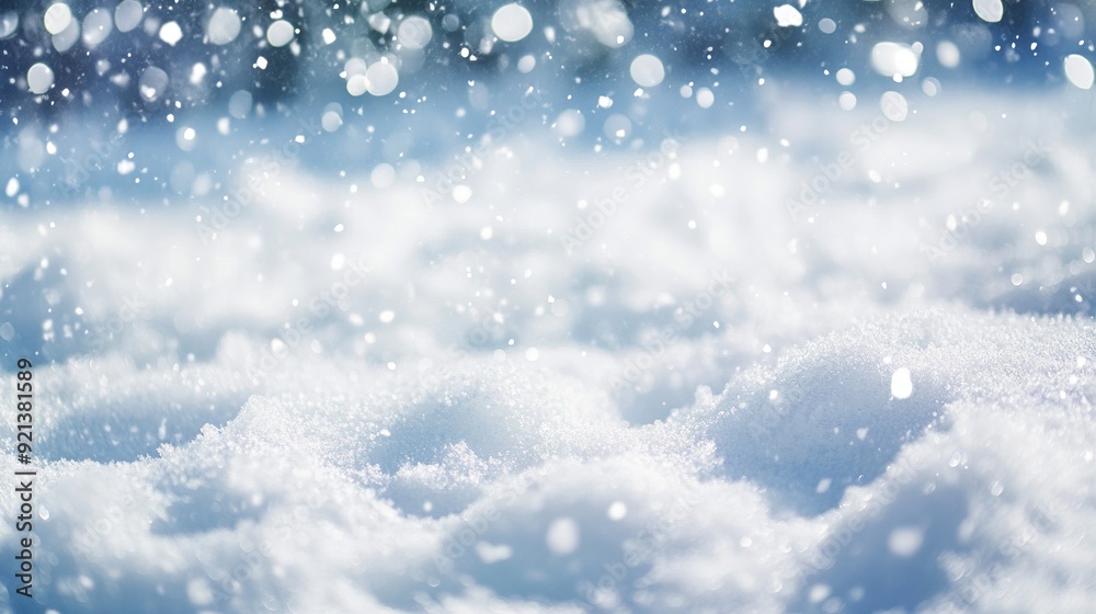 Fototapeta premium Snowy Winter Scene