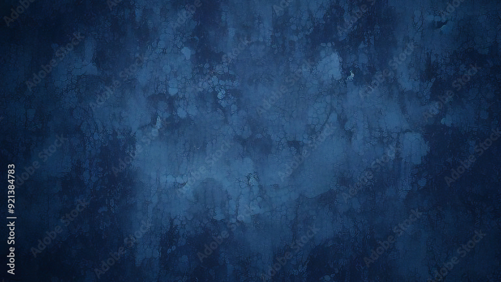 Obraz premium abstract blue background with teal black vintage grunge background texture design with elegant antique paint on wall illustration for luxury paper, or web background templates, old background paint 