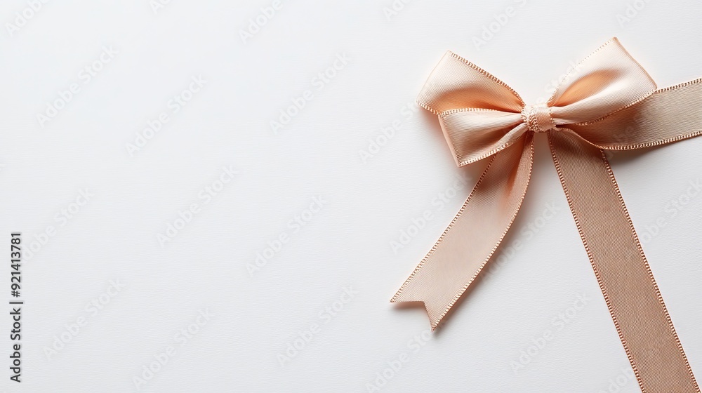 Card design with ribbon Card design with ribbon