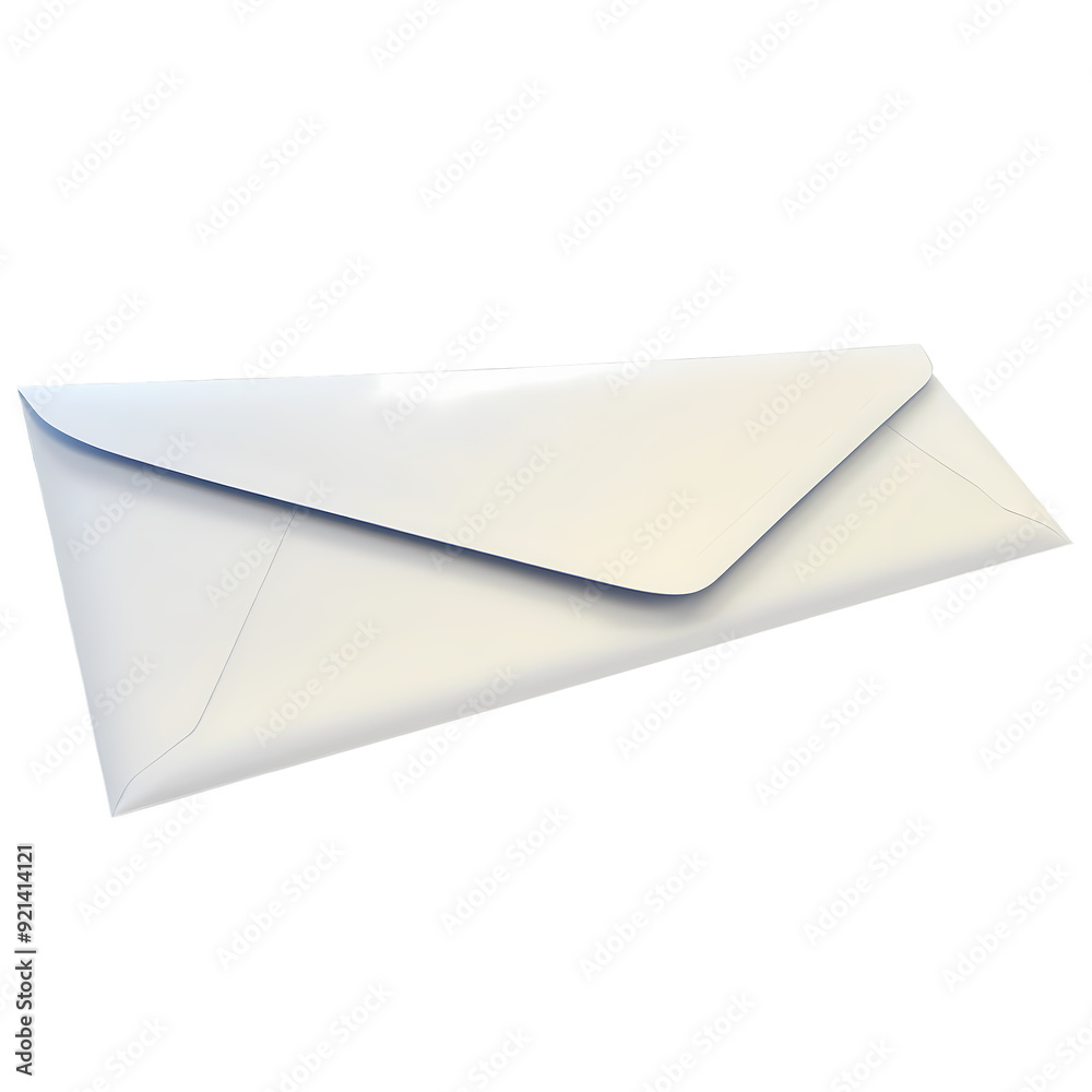 Envelope isolated on white background Envelope isolated on white background