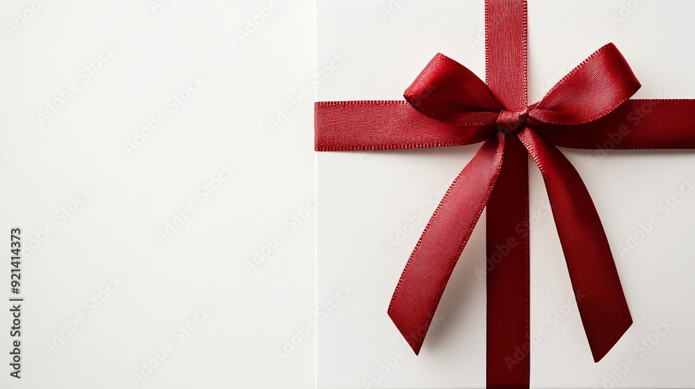 Card design with ribbon Card design with ribbon