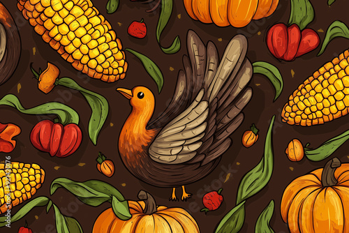 The Thanksgiving day pattern