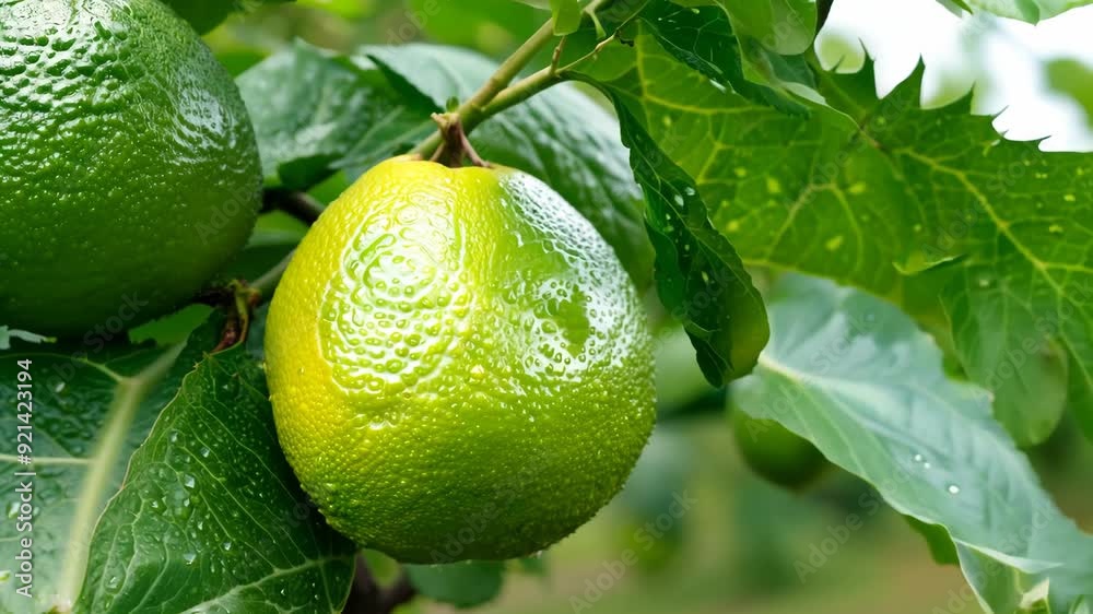 limes on the tree