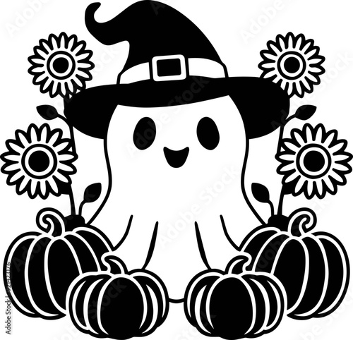 Ghost in Witch Hat