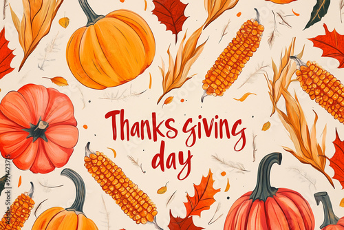 The Thanksgiving day pattern