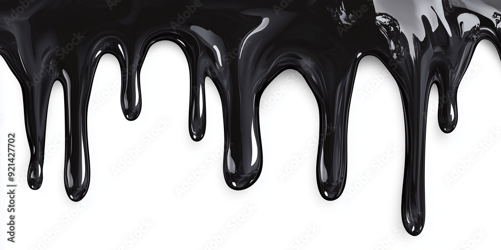 Sfondo con tempera che cola dall'alto: nero Sfondo con tempera che cola dall'alto: nero