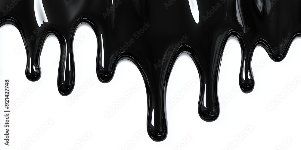 Sfondo con tempera che cola dall'alto: nero Sfondo con tempera che cola dall'alto: nero