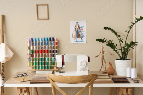 Fashion designer's creative...