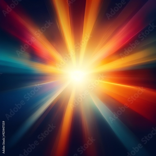 abstract background with rays