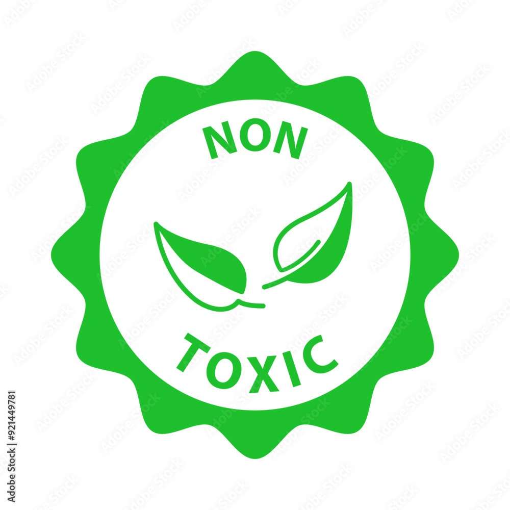 Non toxic icon template Non toxic icon template