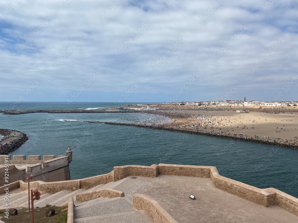 Obraz premium Rabat Beach in Morocco