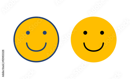 smile icon vector. smile emoticon icon. feedback