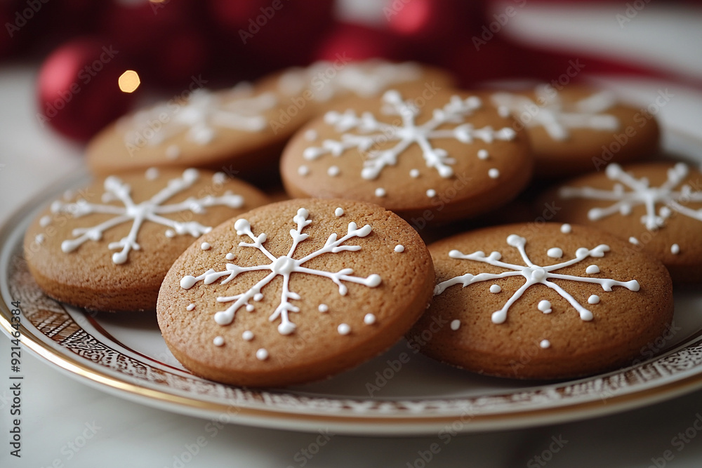 Christmas gingerbread cookies