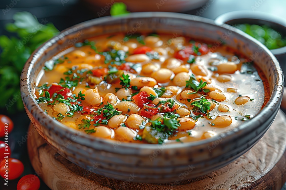 Delicious White Bean Soup with Herbs Delicious White Bean Soup with Herbs