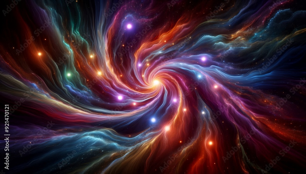 Colorful Supernova Symphony