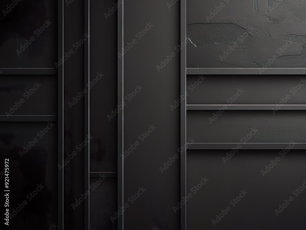 Minimalist Abstract Black Wall Background Minimalist Abstract Black Wall Background