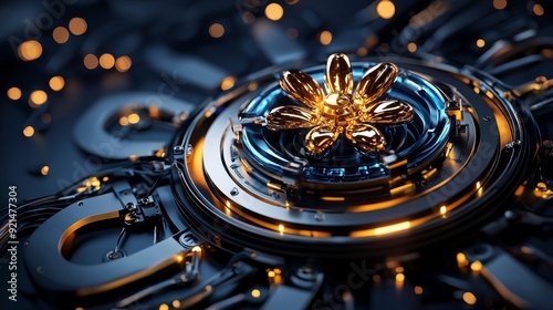 Wallpaper Mural Quantum magnetometer, ultra-sensitive field detection Torontodigital.ca