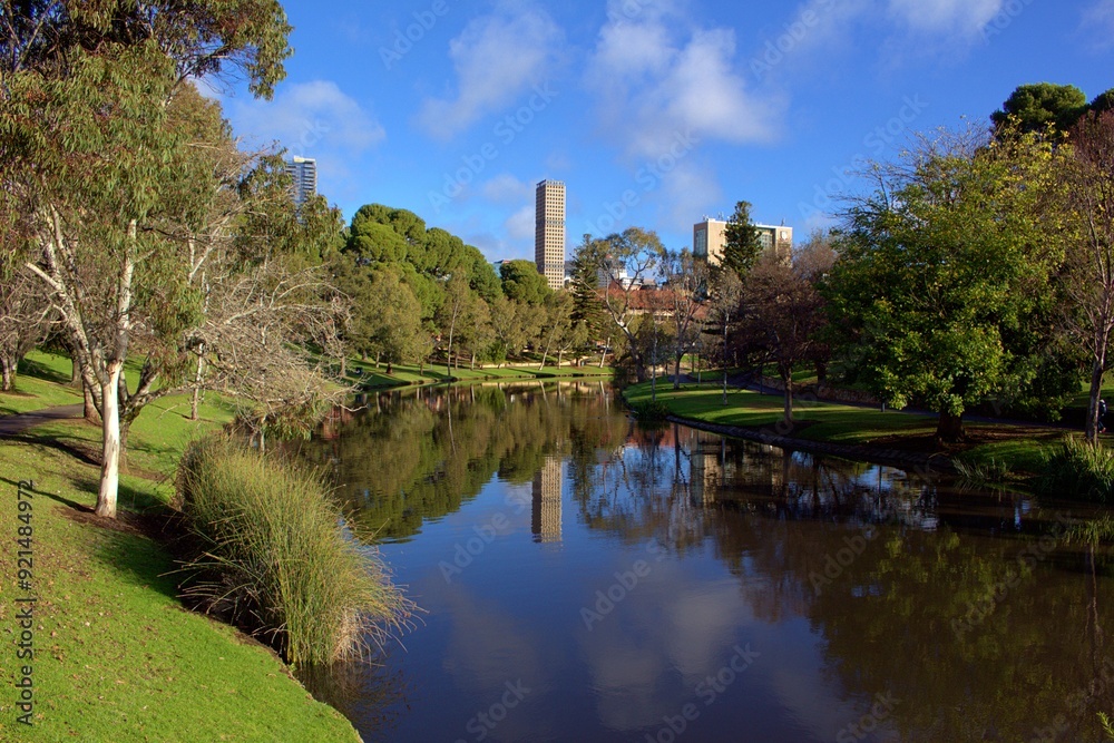 Adelaide River and the park Adelaide River and the park