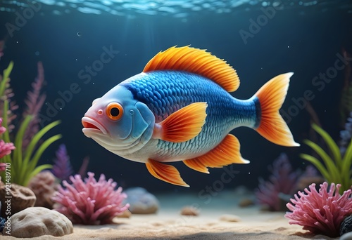 Colorful Fish in Underwater Paradise