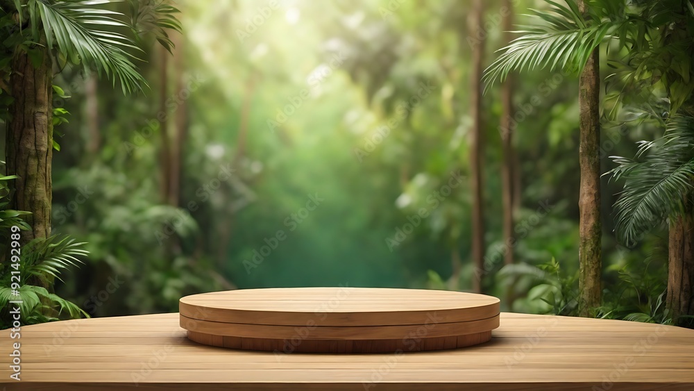 minimal wooden podium display for cosmetic product presentation, beauty products, platform background, with leaves, Wooden podium for product demonstration, Background for products and cosmetics, food minimal wooden podium display for cosmetic product presentation, beauty products, platform background, with leaves, Wooden podium for product demonstration, Background for products and cosmetics, food