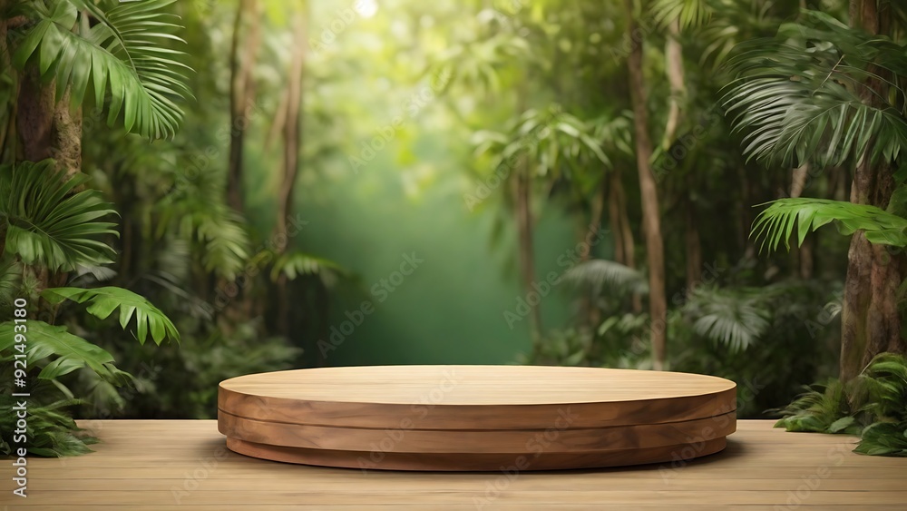 minimal wooden podium display for cosmetic product presentation, beauty products, platform background, with leaves, Wooden podium for product demonstration, Background for products and cosmetics, food minimal wooden podium display for cosmetic product presentation, beauty products, platform background, with leaves, Wooden podium for product demonstration, Background for products and cosmetics, food