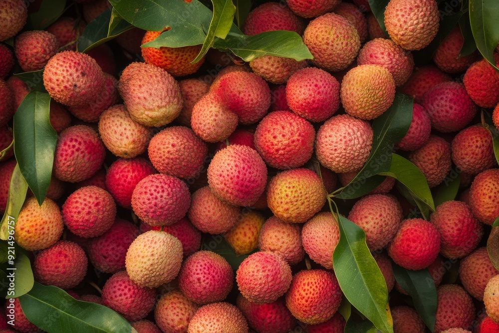 Bengal Lychee fruit background Bengal Lychee fruit background