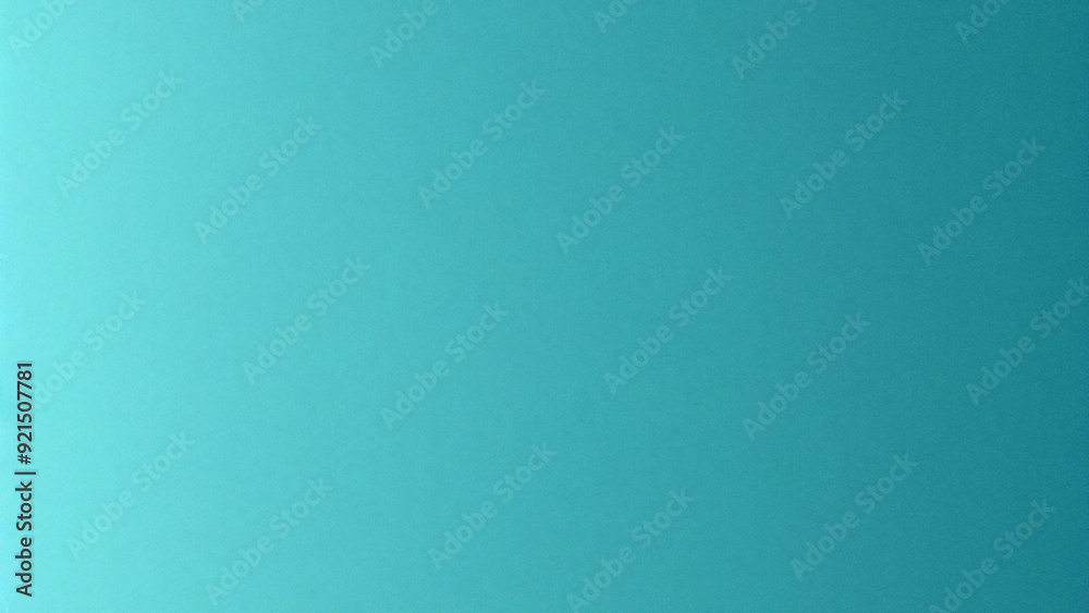 Fototapeta premium Vector foil turquoise blue, teal metallic texture with shiny rippled scratched surface, polished imitation background. Brushed steel, aluminum or chrome glowing illustration for posters, ads, banners.
