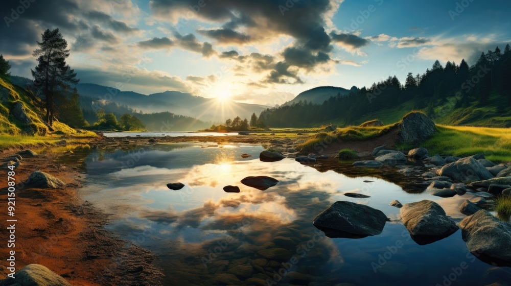 beautiful nature landscape panoramic photo beautiful nature landscape panoramic photo
