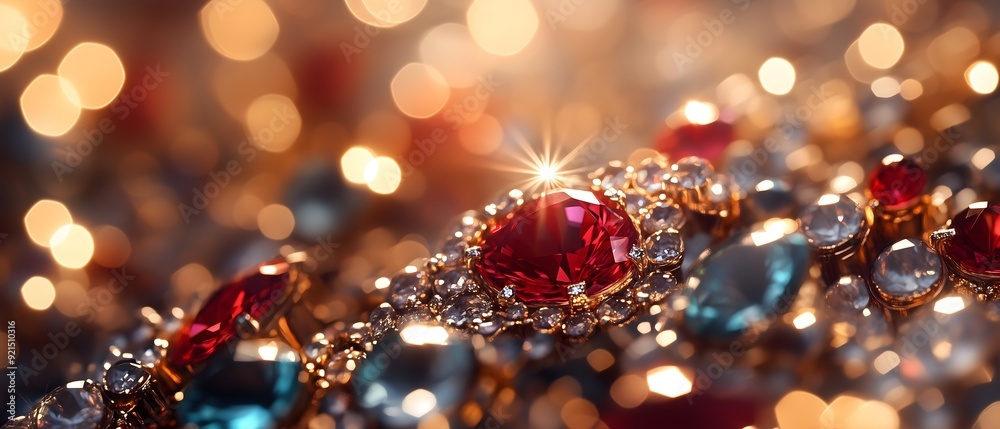 Jewelry Background on White Background Jewelry Background on White Background