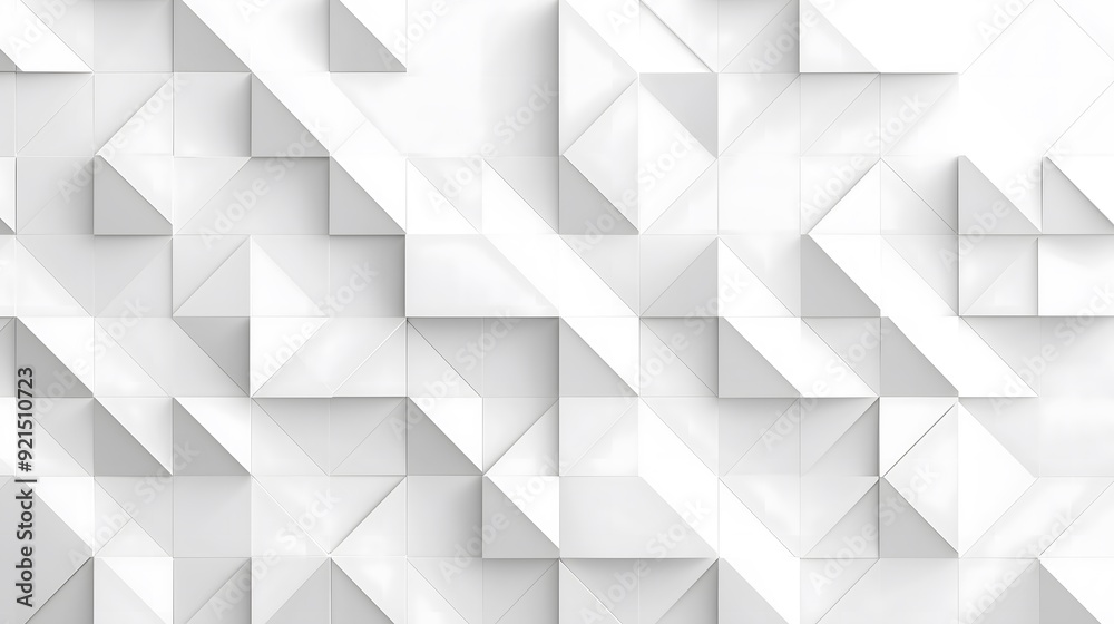 Simple White Geometric Pattern on a Light Gray Background Simple White Geometric Pattern on a Light Gray Background